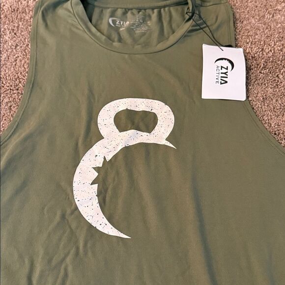 ZYIA Olive Kettlemoon Tank Top - Picture 2 of 4